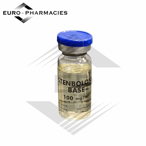 Stenbolone Base 100mg/ml vial – potent DHT-derived anabolic steroid for lean muscle growth and strength