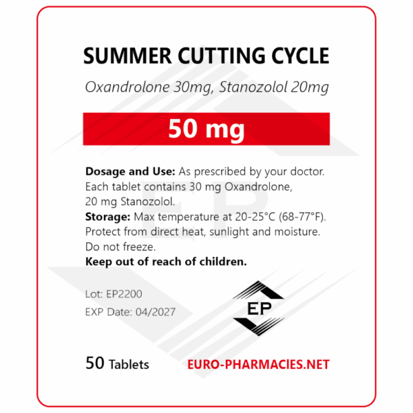 Summer Cutting cycle - 50mg/tab