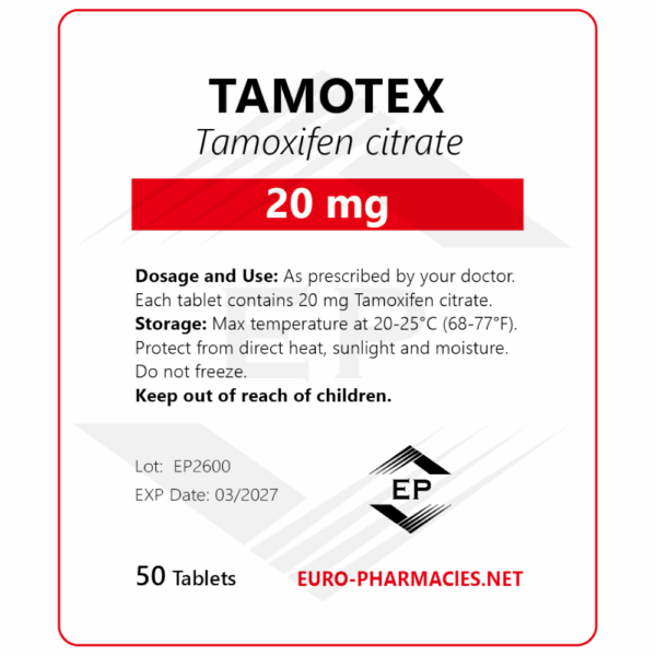Tamotex (Tamoxifen) - 20mg/tab