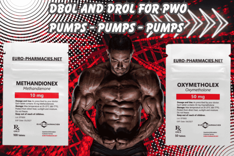 Euro Pharmacies Methandienone Oxymetholone Drol and Dbol tablets for anabolic steroid use