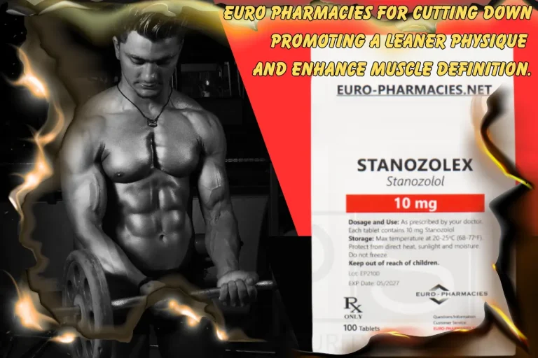 Athlete showing lean muscle definition after Stanozolex (Winstrol) Euro-Pharmacies cutting cycle