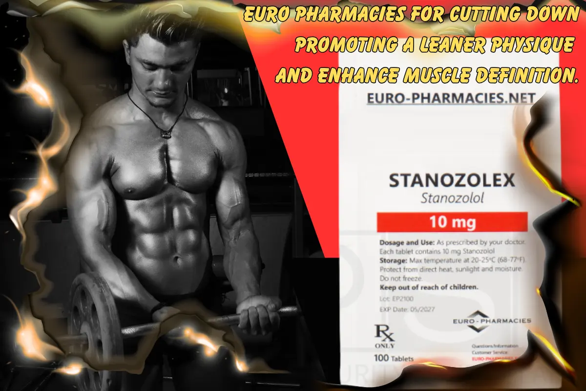 Athlete showing lean muscle definition after Stanozolex (Winstrol) Euro-Pharmacies cutting cycle