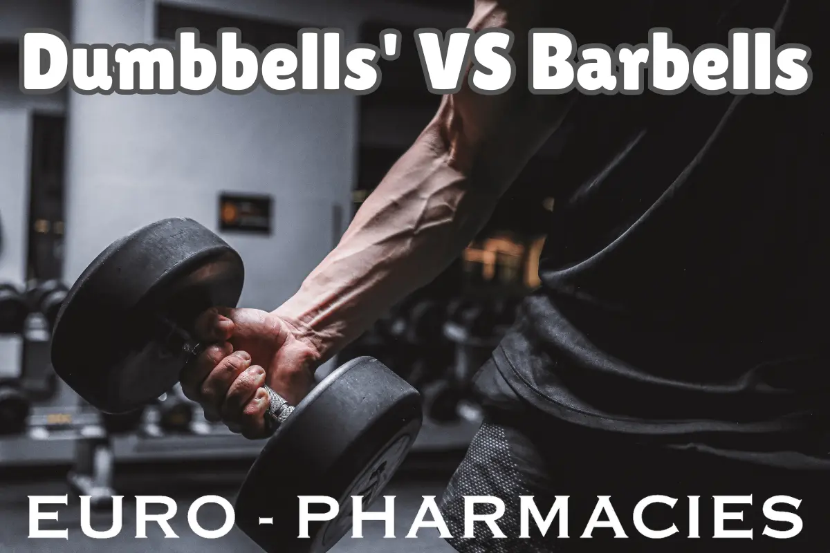 Man lifting heavy barbell in gym for strength training and muscle growth