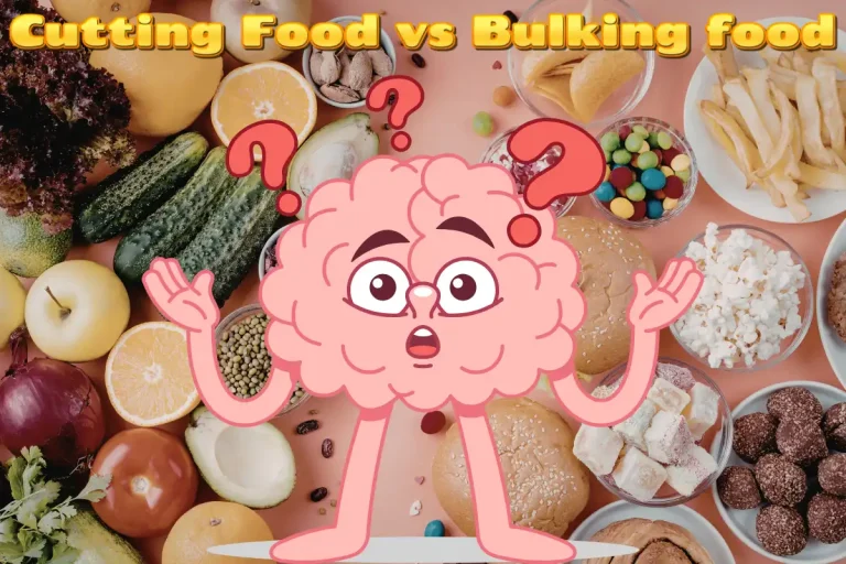 Cutting vs bulking macros comparison chart showing protein, carbs, and fat ratios