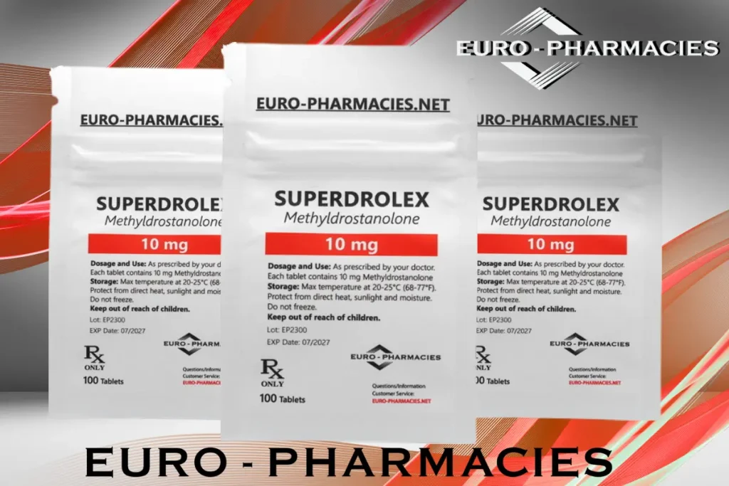 Euro Pharmacies Superdrolex Methyldrostanolone SDROL for muscle mass and strength bodybuilding transformation
