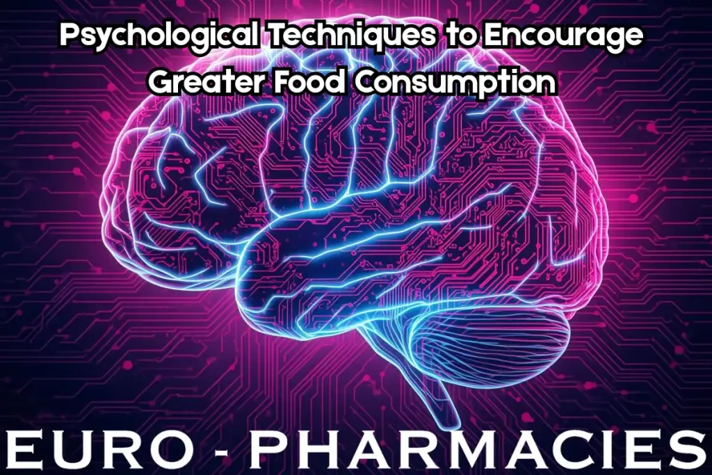 Healthy meal presentation encouraging greater food intake
