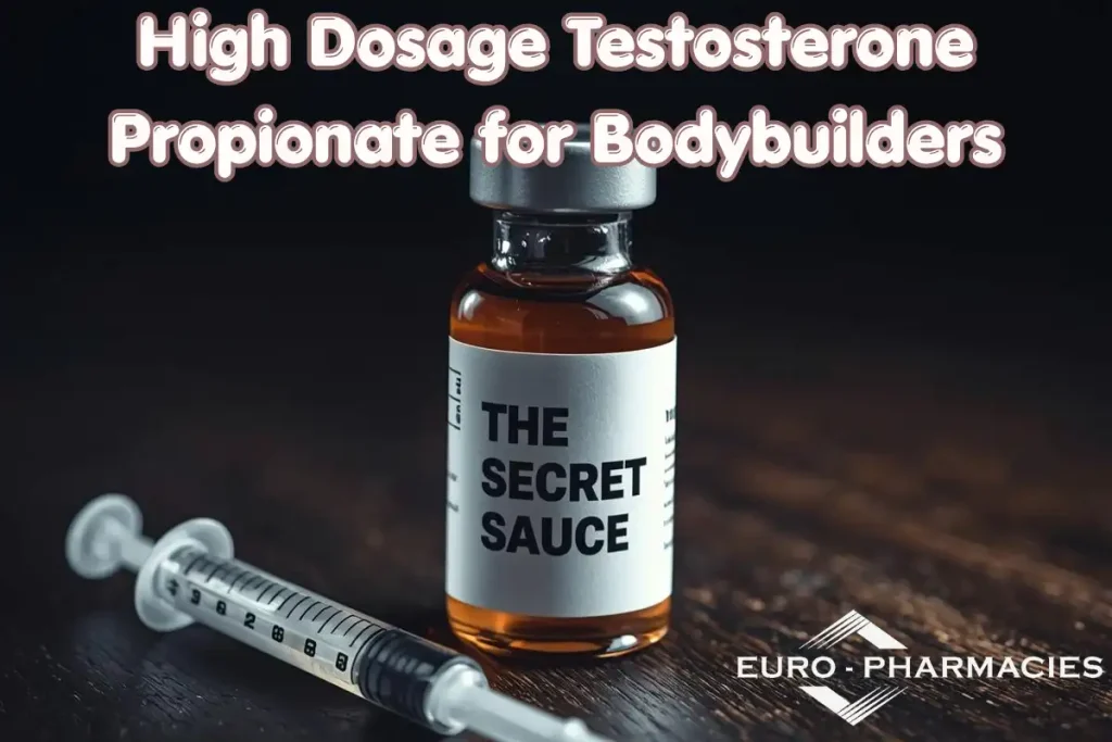 The Secret Sauce: High Dosage Testosterone 1 The Secret Sauce High Dosage Testosterone Propionate for Bodybuilders 3