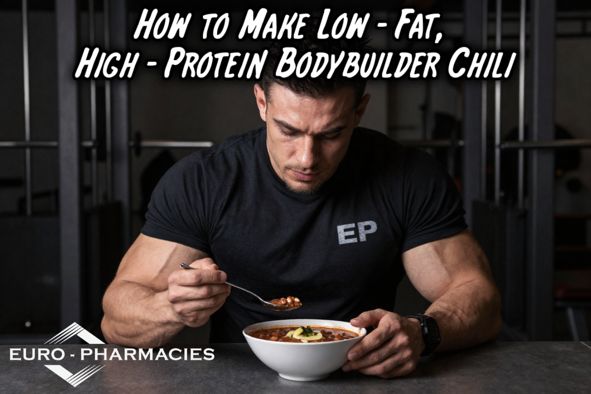 Home 19 High-protein bodybuilder chili with lean meat, beans and vegetables